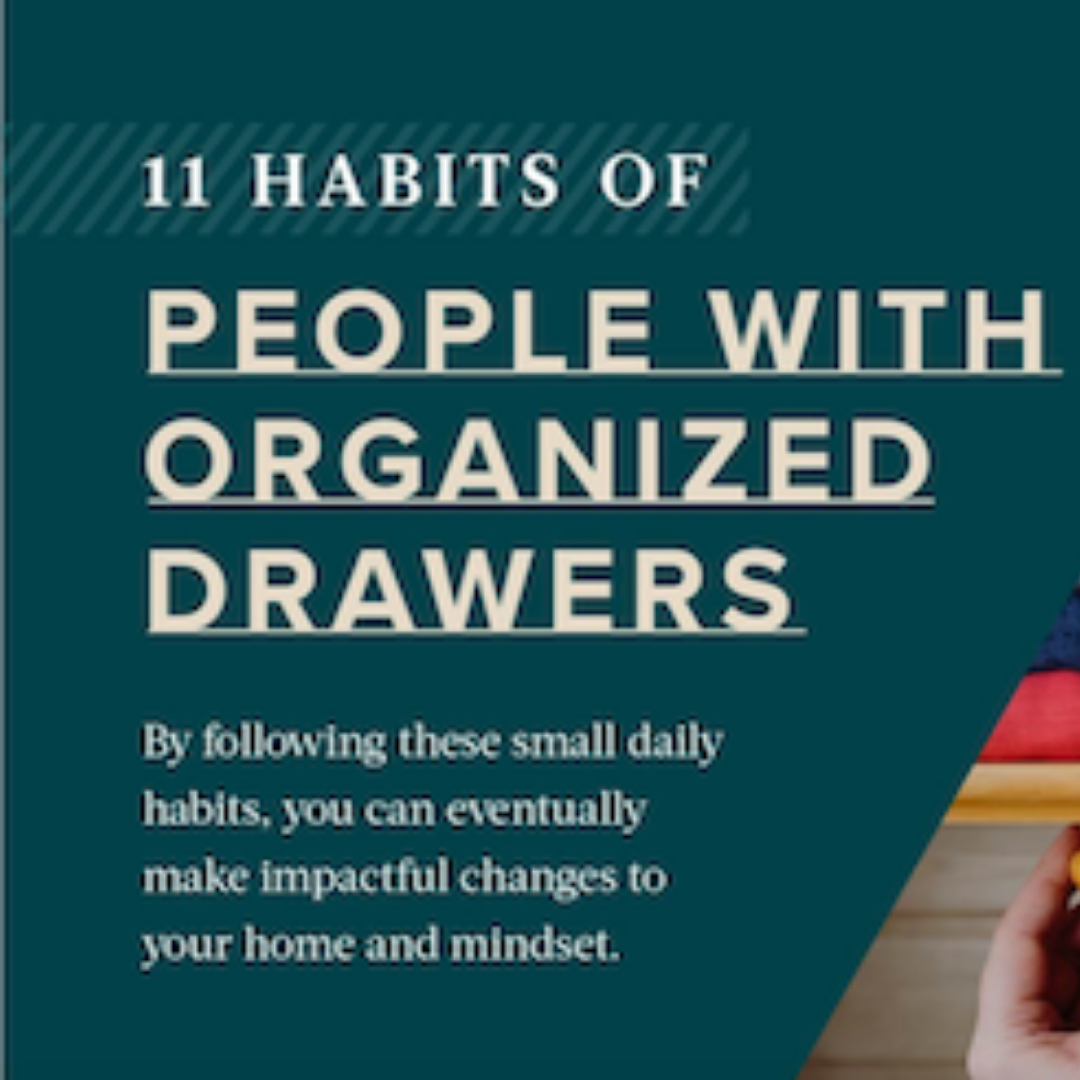 How to Clean Your Drawers to Clear Your Mind